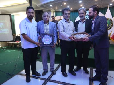 آیین نکوداشت آکادمی فوتبال ضربه آزاد نقش جهان برگزار شد