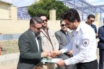 مانور عملیاتی آتشنشانی در شهرک صنعتی اردبیل برگزار شد